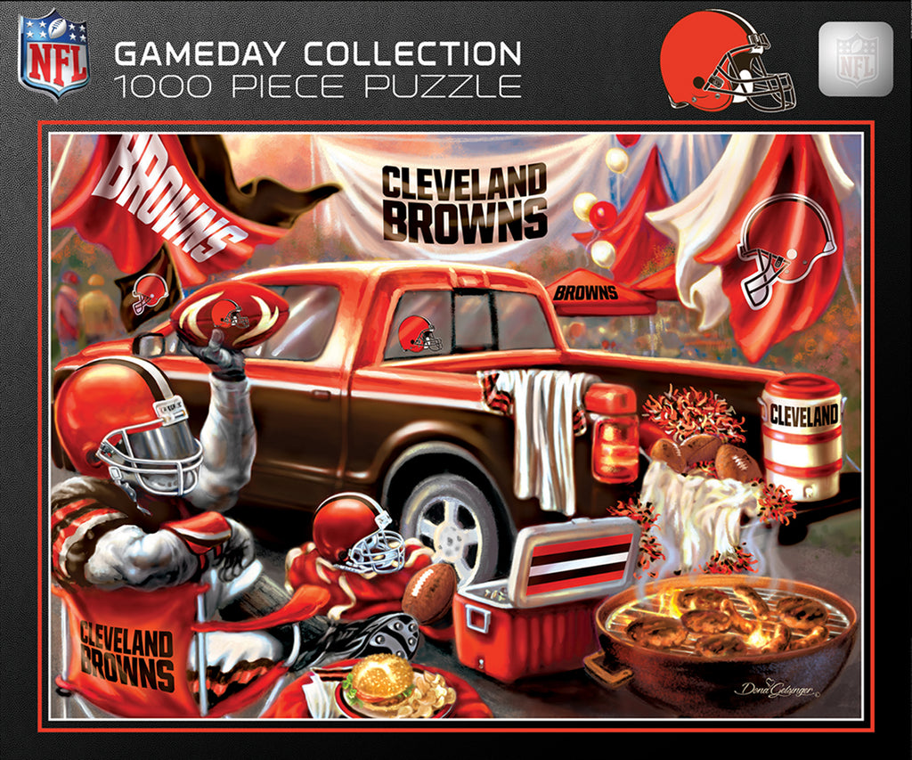 Cleveland Browns 1000pc Puzzle - Gameday