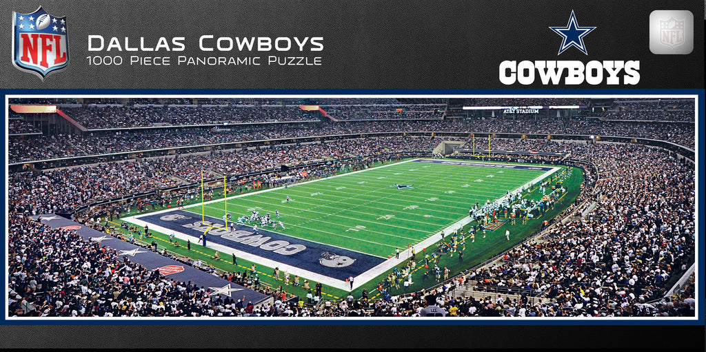 Dallas Cowboys 1000pc Panoramic Puzzle - End Zone