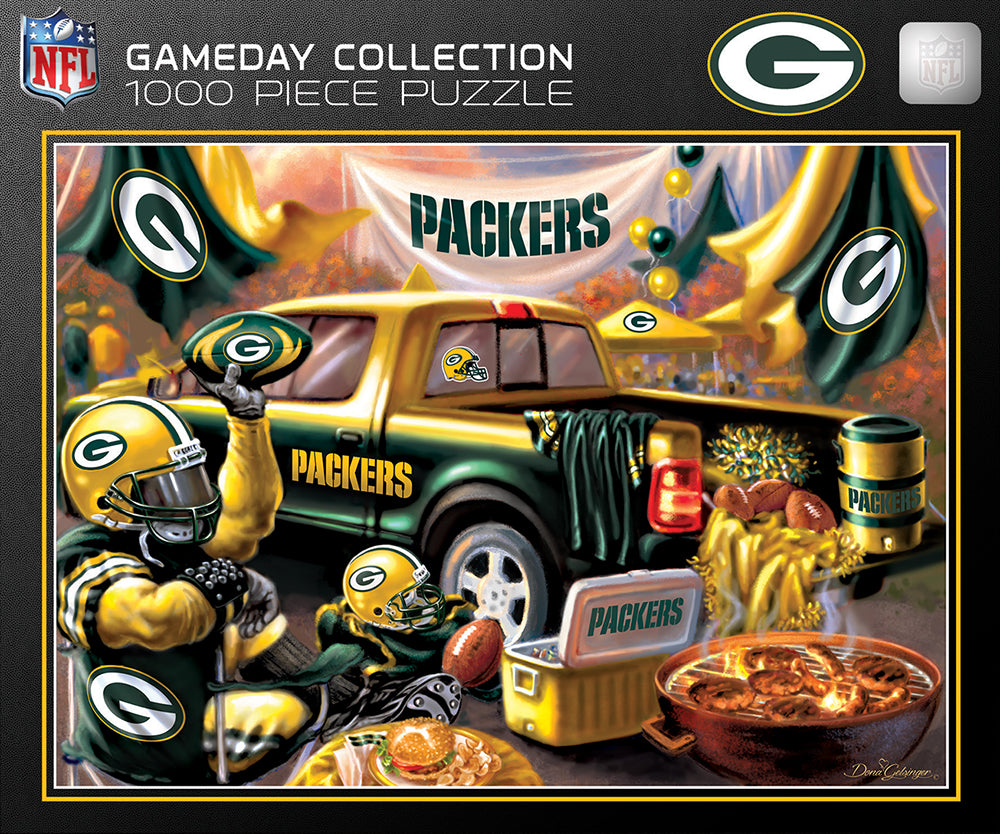 Green Bay Packers 1000pc Puzzle - Gameday