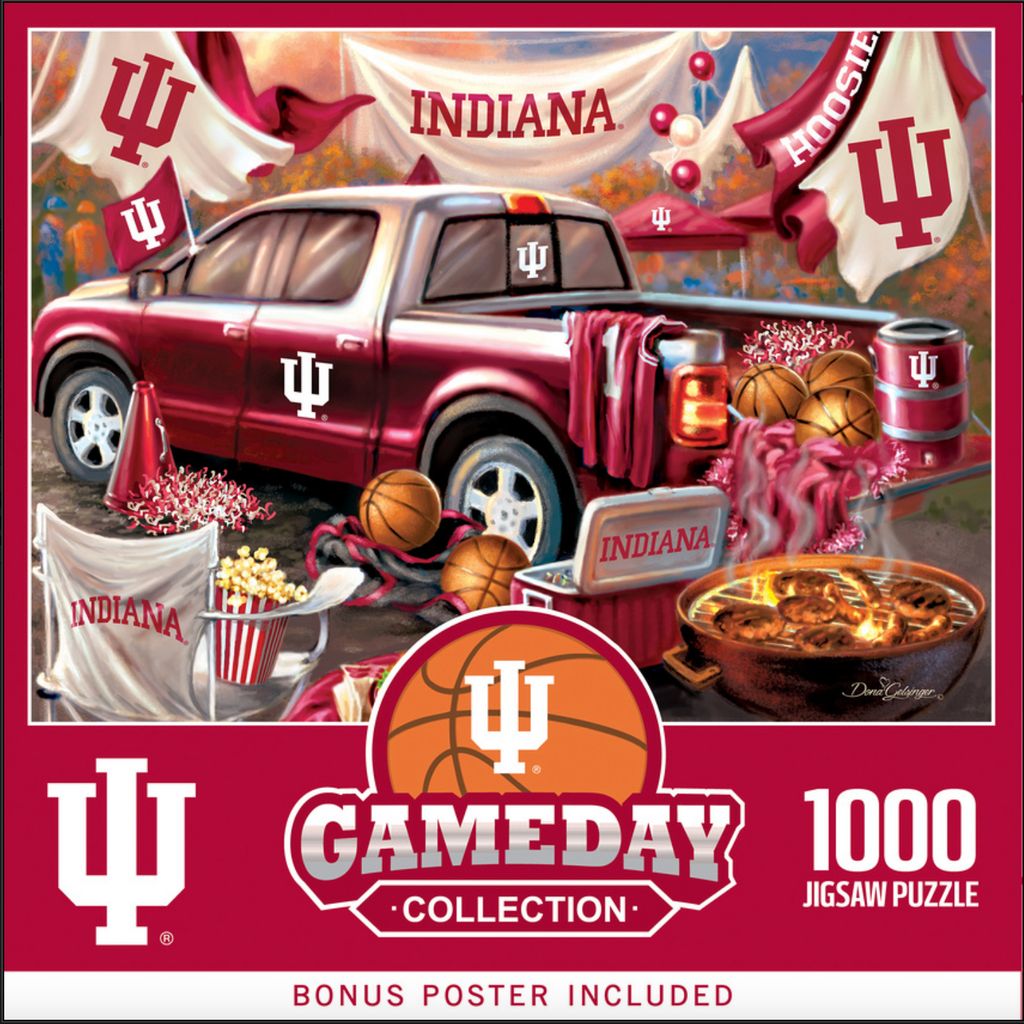 Indiana Hoosiers 1000pc Puzzle - Gameday