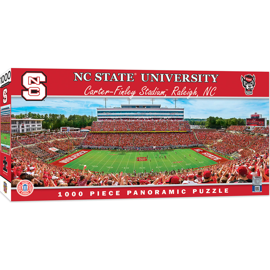 North Carolina State Wolfpack 1000pc Panoramic Puzzle - 50yd line