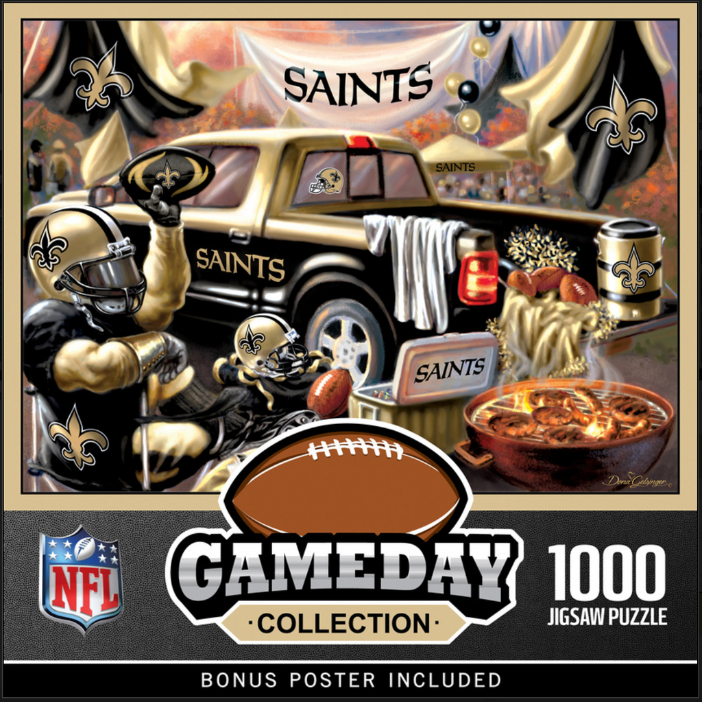 New Orleans Saints 1000pc Puzzle - Gameday