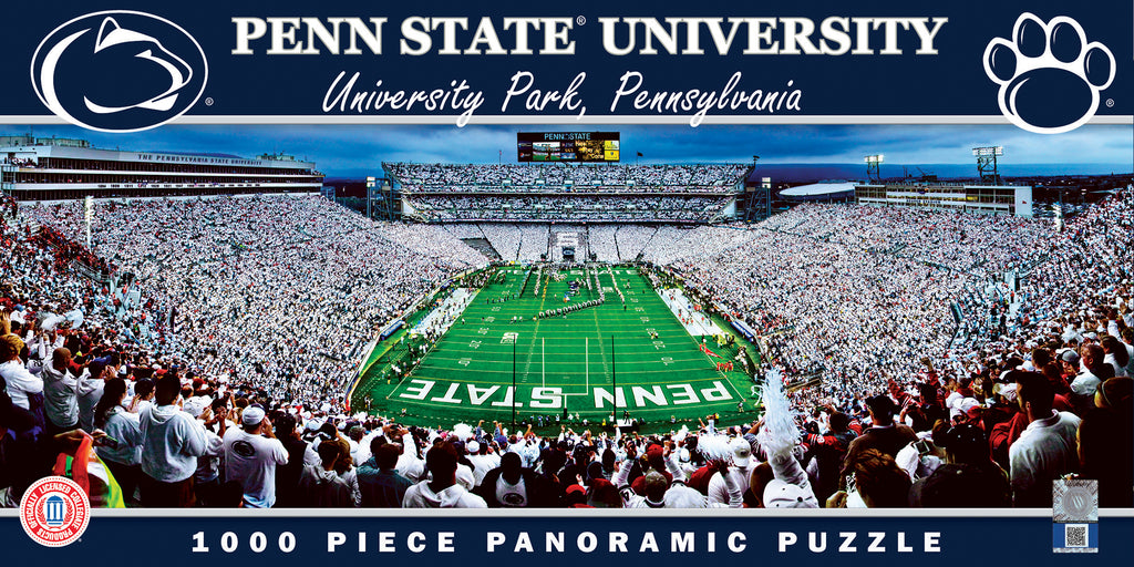 Penn State Nittany Lions 1000pc Panoramic Puzzle - Endzone