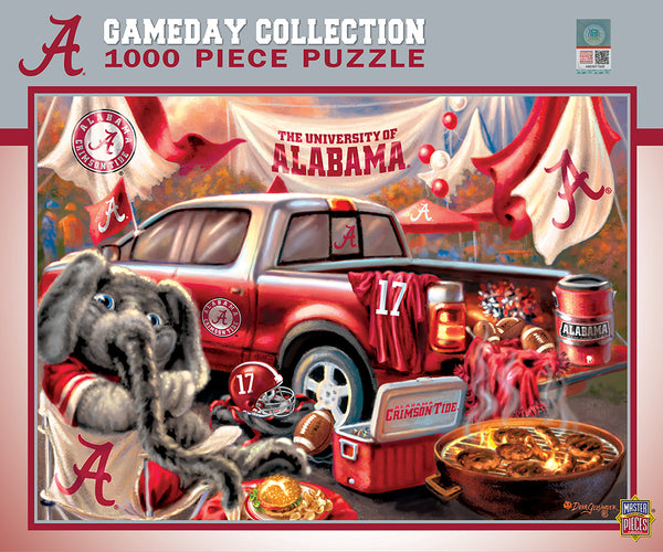 Alabama Crimson Tide 1000pc Puzzle - Gameday