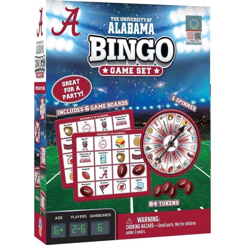 Alabama Crimson Tide Bingo Game