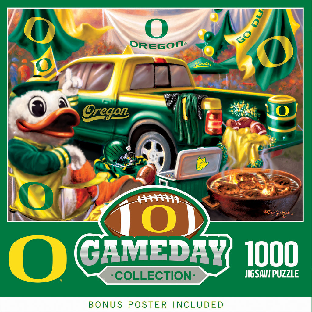 Oregon Ducks 1000pc Puzzle - Gameday