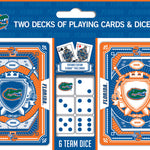 Florida Gators - 2-Pack Playing Cards & Dice Set