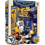 West Virginia Mountaineers - Locker Room 500 Piece Jigsaw Puzzle