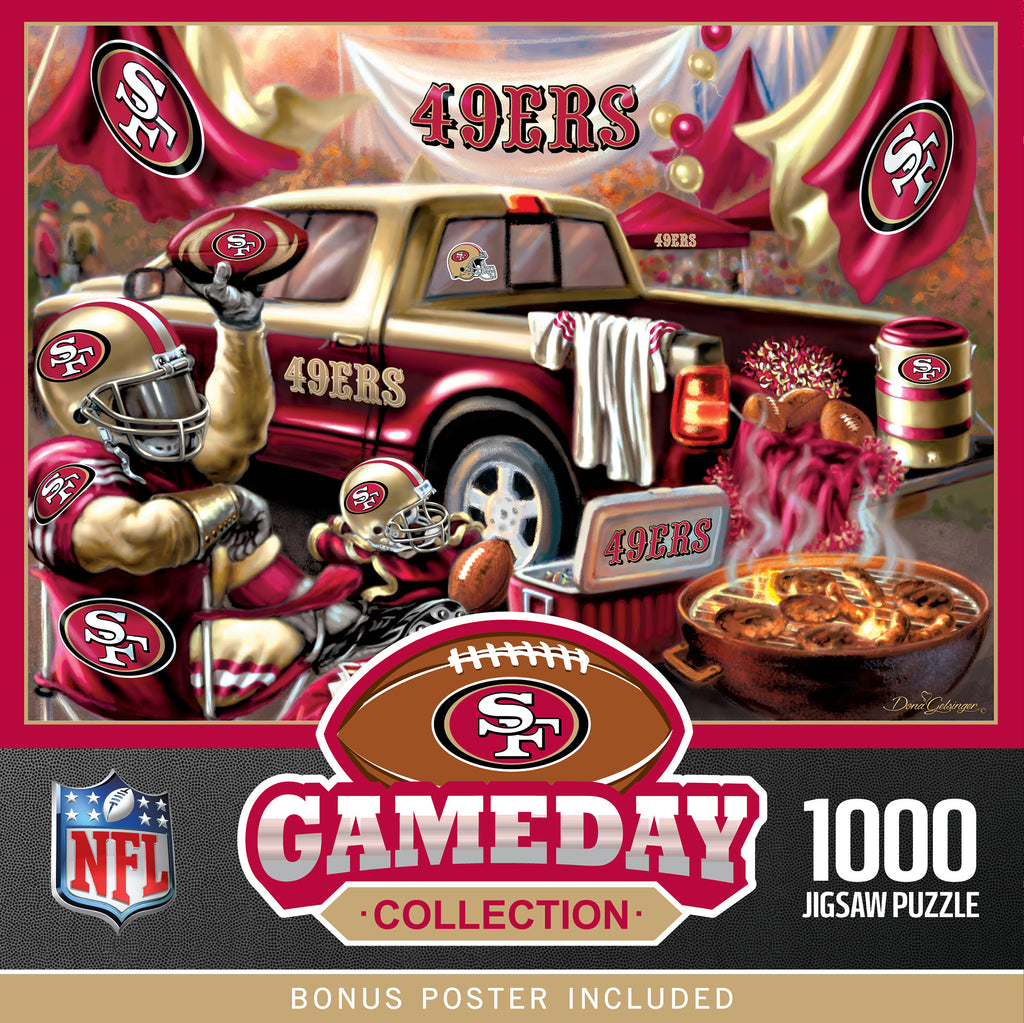 San Francisco 49ers 1000pc Puzzle - Gameday