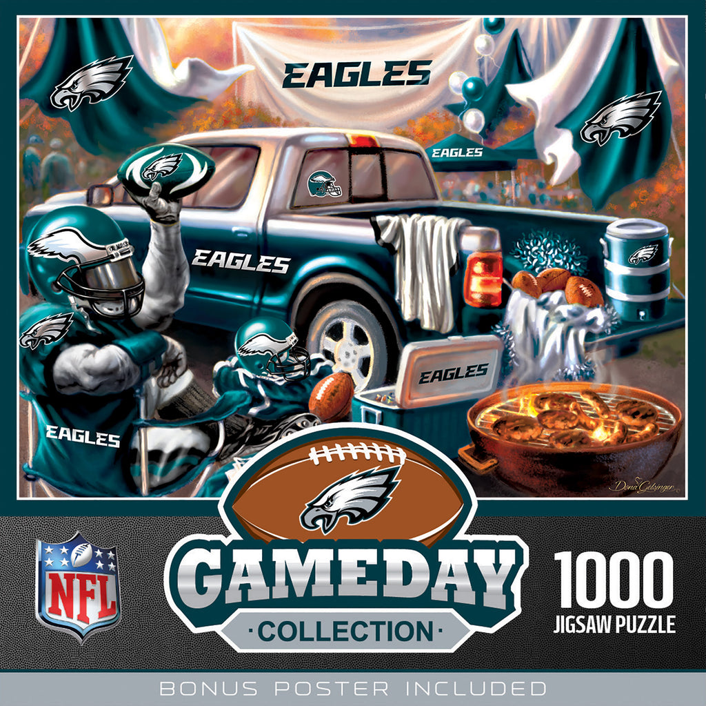 Philadelphia Eagles 1000pc Puzzle - Gameday