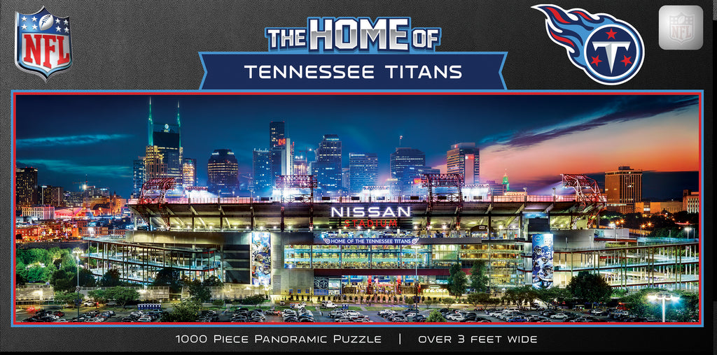 Tennessee Titans 1000pc Panoramic Puzzle - Stadium View