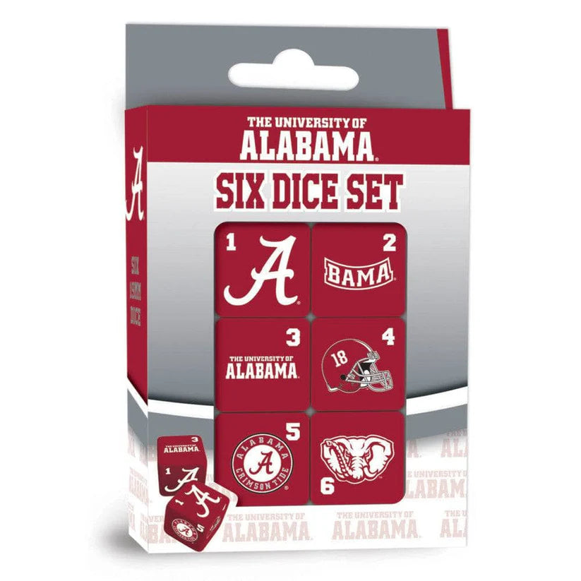 Alabama Crimson Tide Dice Set