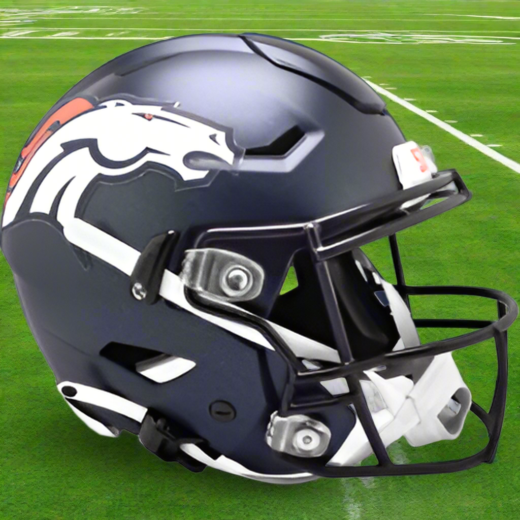 Denver Broncos Riddell SpeedFlex Full Size Authentic Football Helmet ***New for 2024***