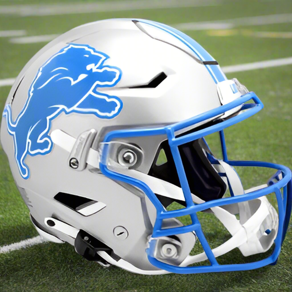 Detroit Lions Riddell SpeedFlex Full Size Authentic Football Helmet ***New for 2024***
