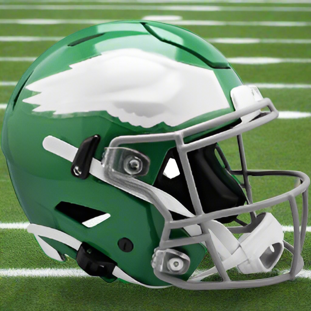 Philadelphia Eagles On-Field Alternate 2023 Riddell SpeedFlex Full Size Authentic Football Helmet