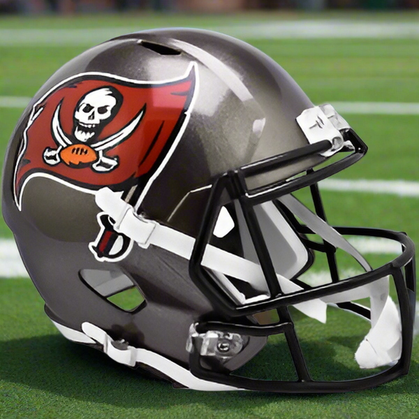 Tampa Bay Buccaneers š“ā« '97ā'13 Throwback Riddell Speed Replica Full-Size Helmet ā Fire The Cannons!