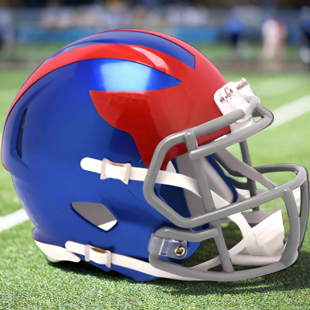 New York Giants 🗽 2024 Alternate Riddell Speed Mini Football Helmet – Red Wing Edition
