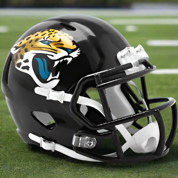Jacksonville Jaguars 🐆 Riddell Speed Mini Football Helmet – Primary Team Edition