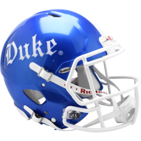 Duke Blue Devils Gothic Riddell Speed Authentic Full Size Football Helmet