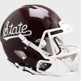 Mississippi State Bulldogs Script Riddell Speed Authentic Full Size Football Helmet