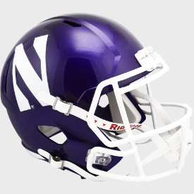 Northwestern Wildcats Riddell Speed Replica Full Size Football Helmet