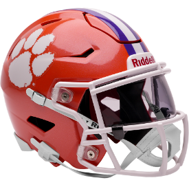 Clemson Tigers Riddell MIDI SpeedFlex Mid Size Authentic Football Helmet