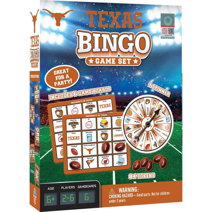Texas Longhorns Bingo Game