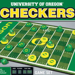 Oregon Ducks Checkers Board Game