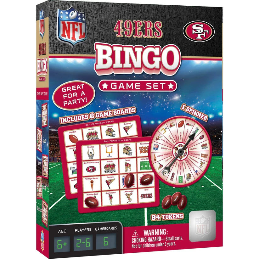 San Francisco 49ers Bingo Game