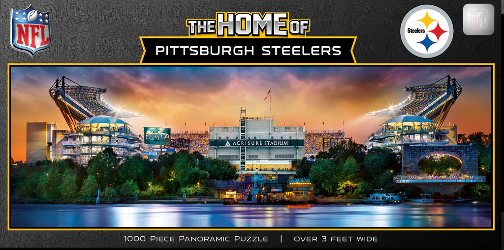 Pittsburgh Steelers 1000pc Panoramic Puzzle - Stadium View