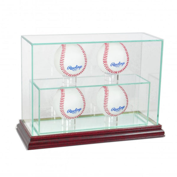 4 Upright Baseball Display Case