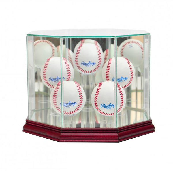 Octagon 5 Baseball Display Case