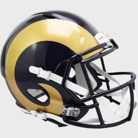 St Louis Rams Riddell Speed Throwback 00-16 Full Size Football Helmet