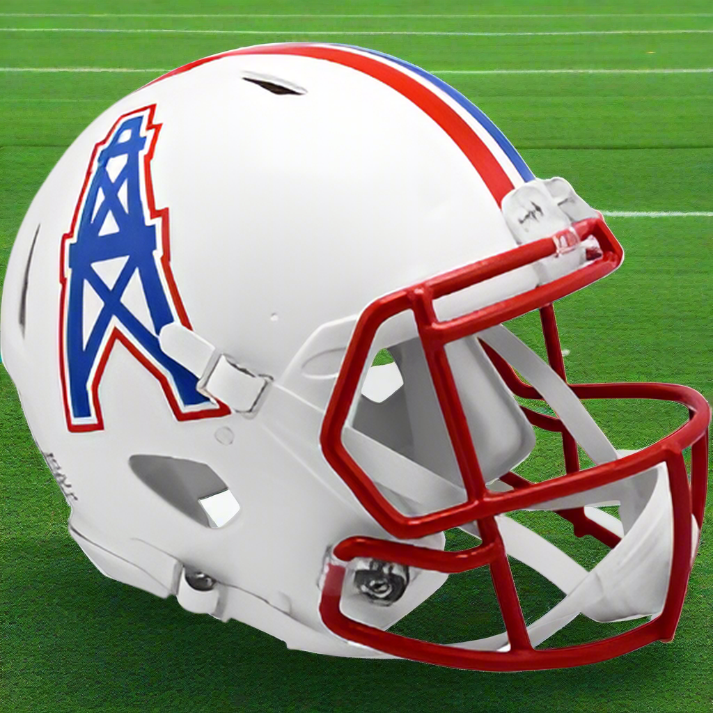 Houston Oilers Riddell Speed Throwback 81-98 Authentic Full Size Football Helmet