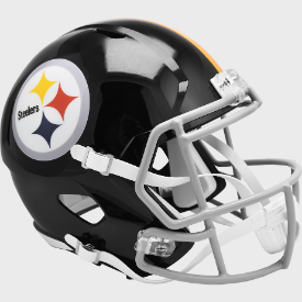 Pittsburgh Steelers Riddell Speed Replica Throwback 63-76 Full Size Football Helmet