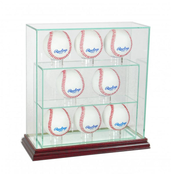 8 Upright Glass Display Case