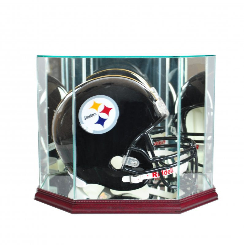 Octagon Full Size Football Helmet Display Case