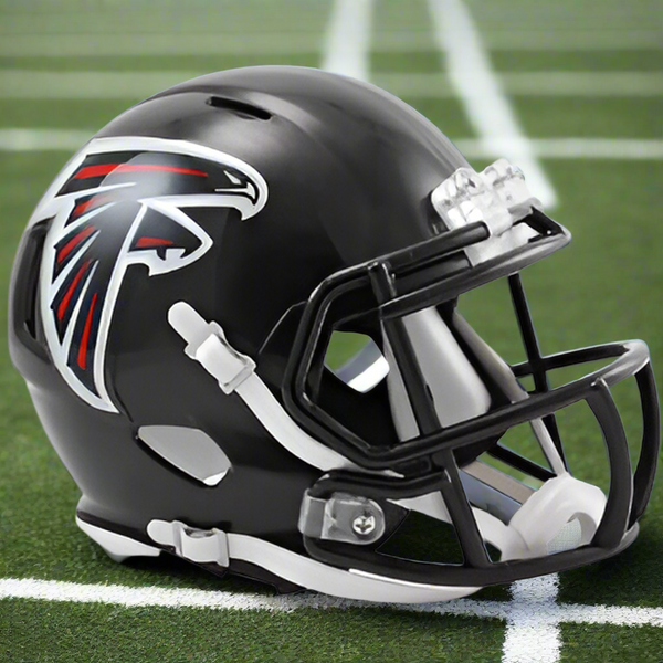 Atlanta Falcons ⚫ Throwback '03–'19 Riddell Speed Mini Football Helmet – Legacy Era Collectible