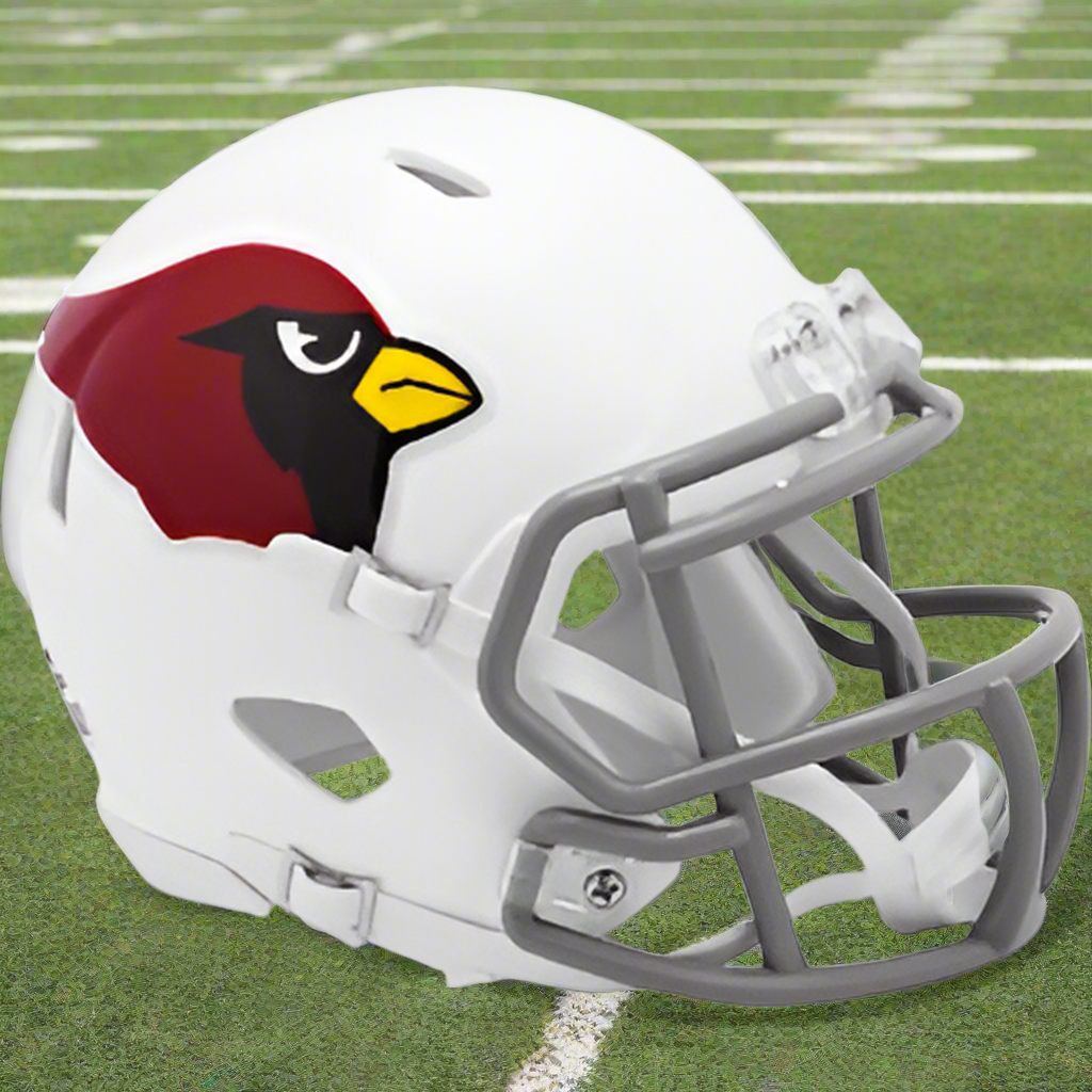 Arizona Cardinals 🟥 '60–'04 Throwback Riddell Speed Mini Football Helmet – Classic Era Collectible