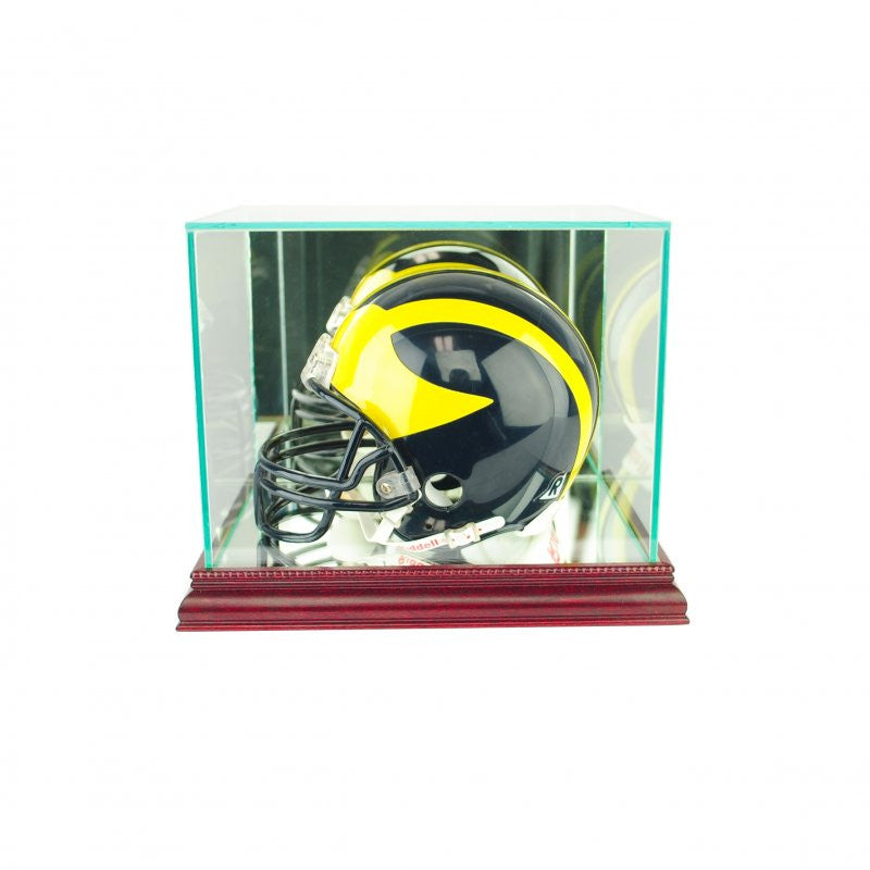 Mini Football Helmet Display Case