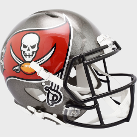 Tampa Bay Buccaneers Riddell Speed Authentic Full Size Football Helmet