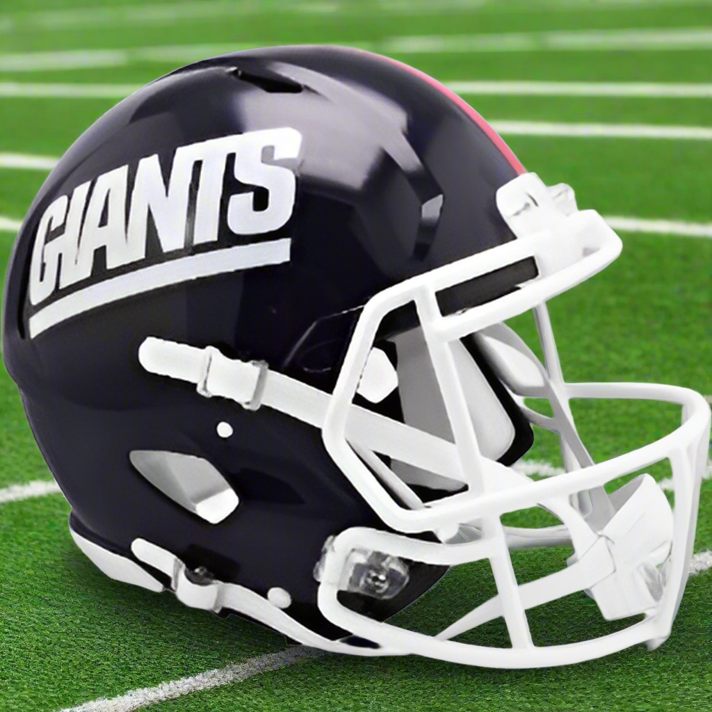 New York Giants Riddell Speed Throwback 81-99 Authentic Full Size Football Helmet