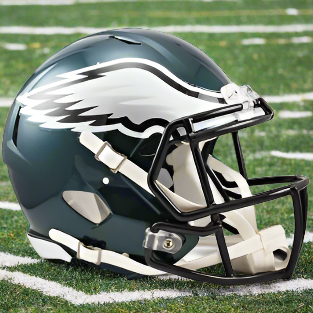 Philadelphia Eagles Riddell Speed Authentic Full Size Football Helmet