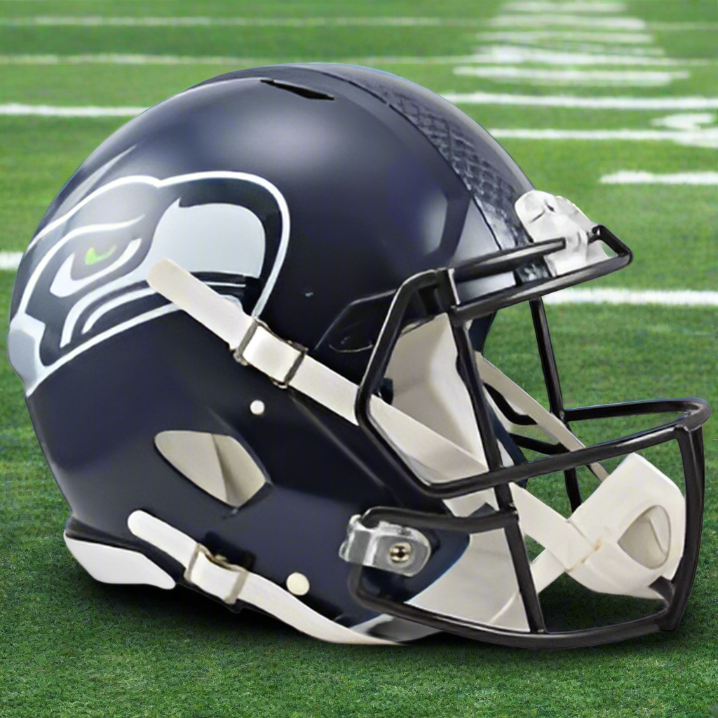 Seattle Seahawks Riddell Speed Authentic Full Size Football Helmet