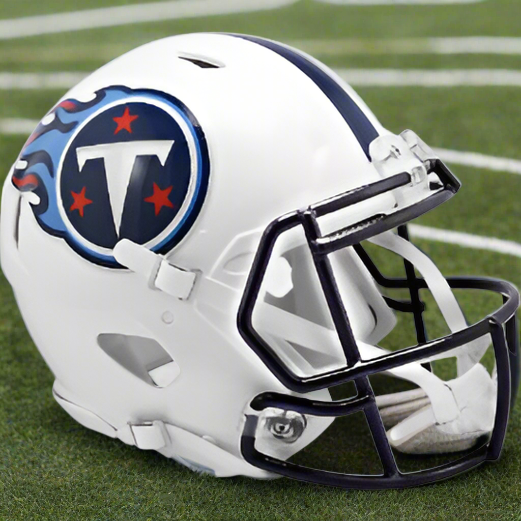 Tennessee Titans Riddell Speed Throwback 99-17 Authentic Full Size Football Helmet