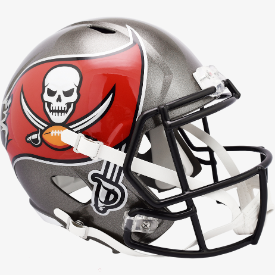 Tampa Bay Buccaneers Riddell Speed Replica Full Size Football Helmet