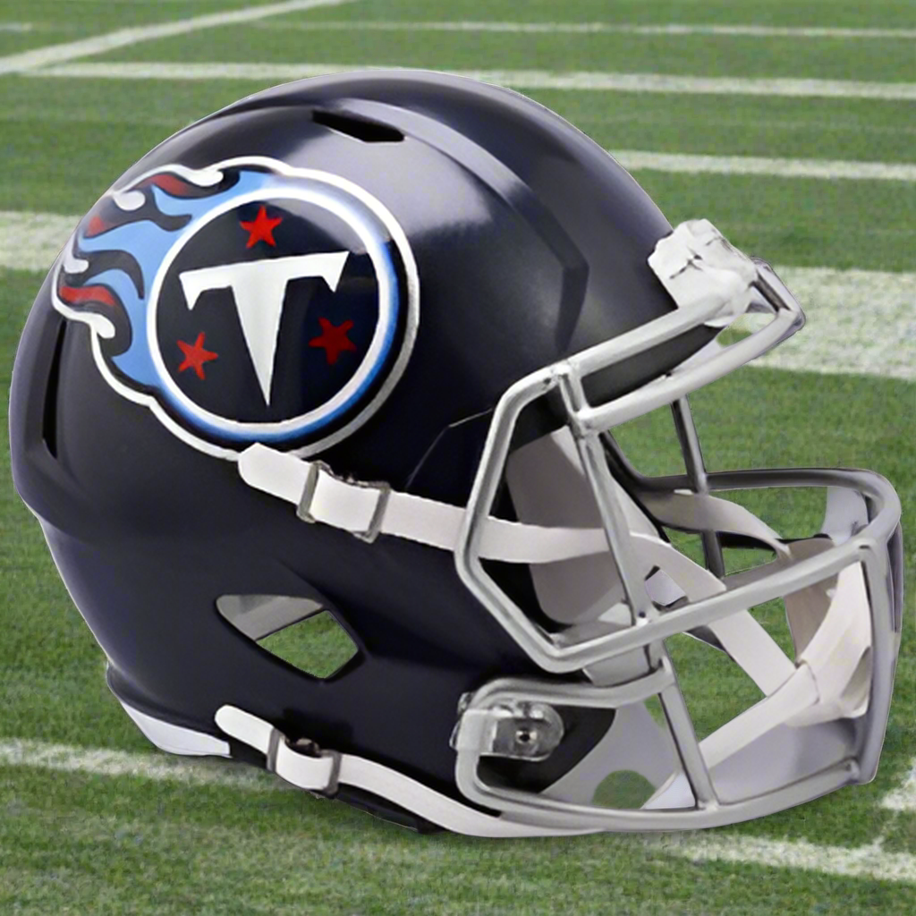 Tennessee Titans 🏈⚔️ Riddell Speed Replica Full-Size Helmet – Titan Up!