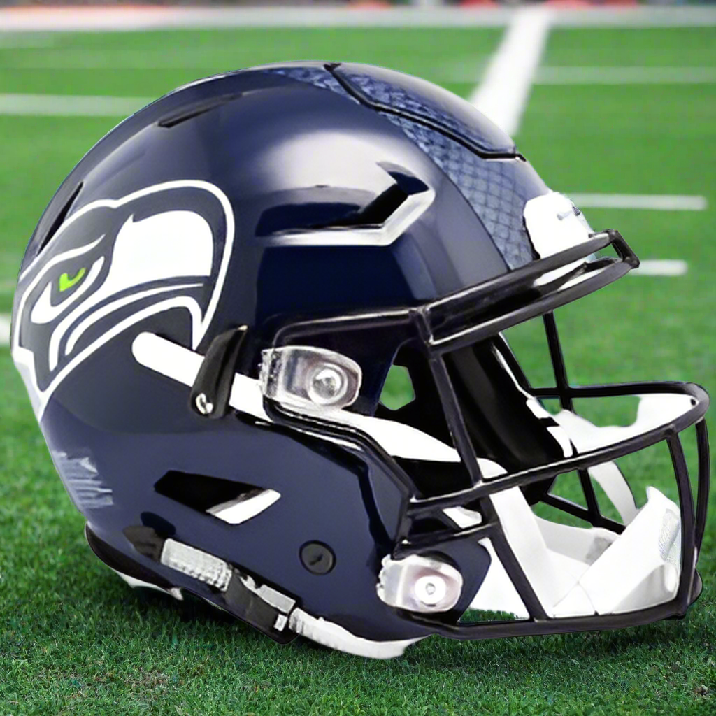 Seattle Seahawks Riddell SpeedFlex Full Size Authentic Football Helmet