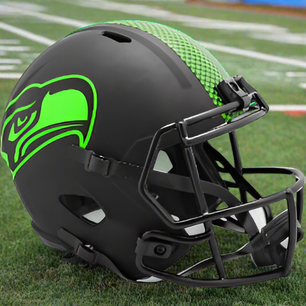 Seattle Seahawks Riddell Speed ECLIPSE Authentic Full Size Football Helmet