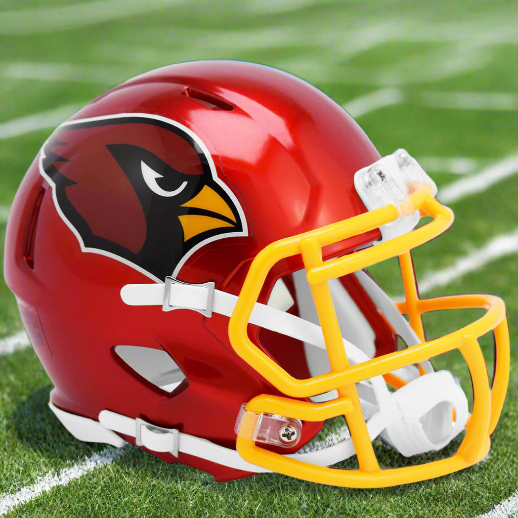 Arizona Cardinals ⚡ FLASH Alternate Riddell Speed Mini Football Helmet – Shiny & Bold Collector’s Edition